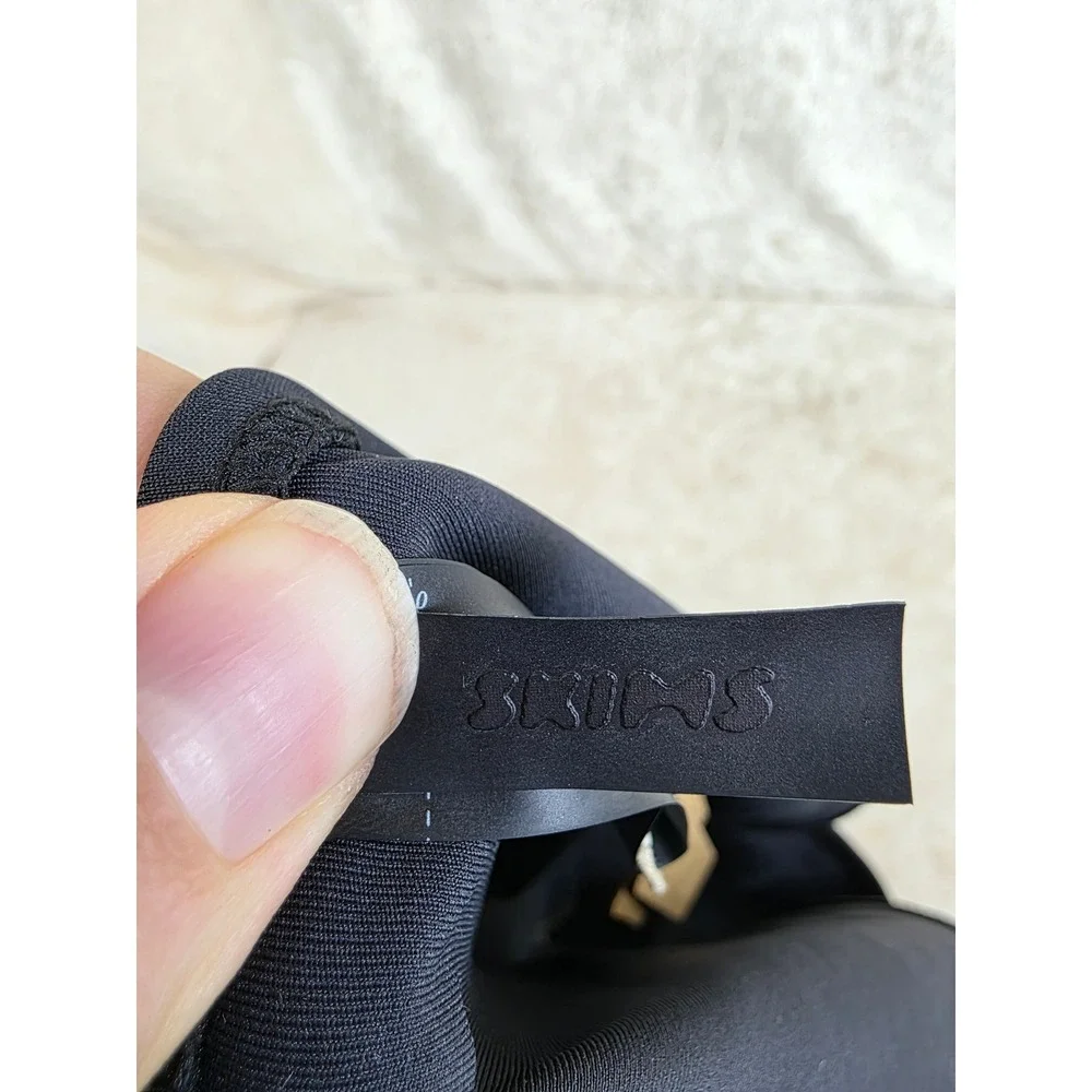 SKIMS Swim High‎ Waisted Bikini Bottom Onyx Black SW-BKN-0120 Size 2X NWT